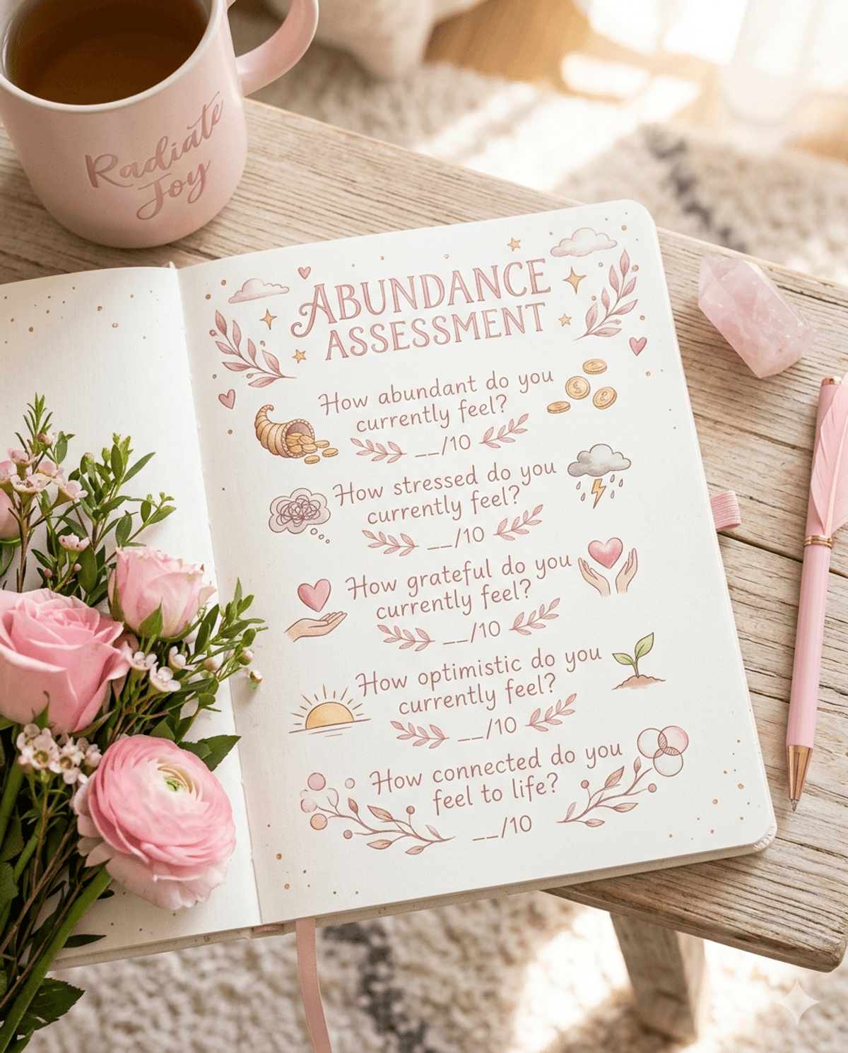 3-Day Abundance Activation Challenge & Workbook | Transform Your Mindset In Just 72 Hours