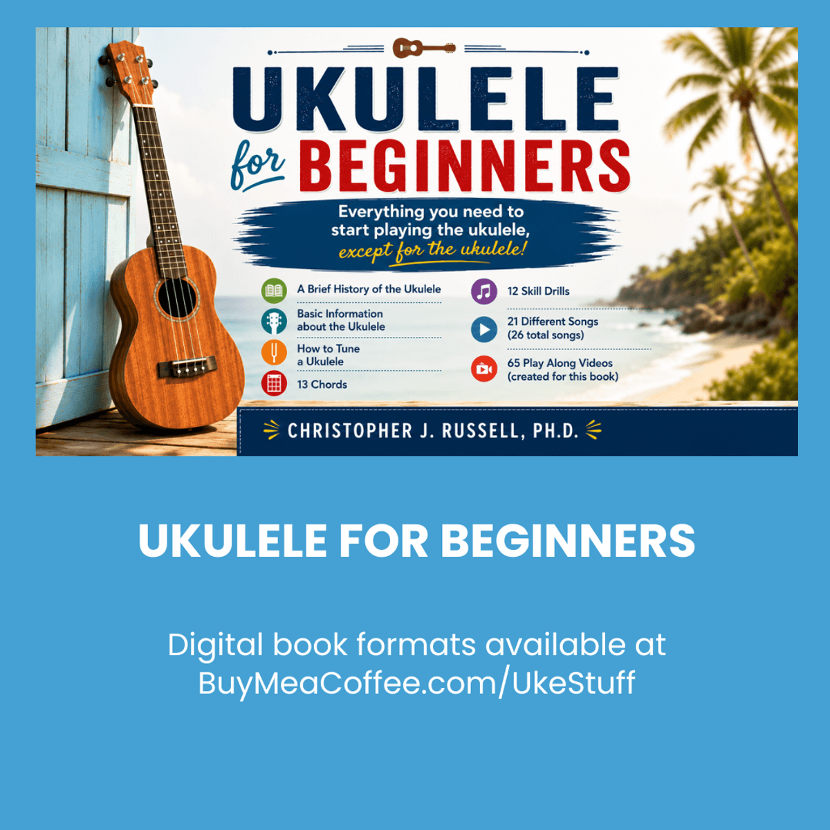 Ukulele for Beginners - Digital Book Formats
