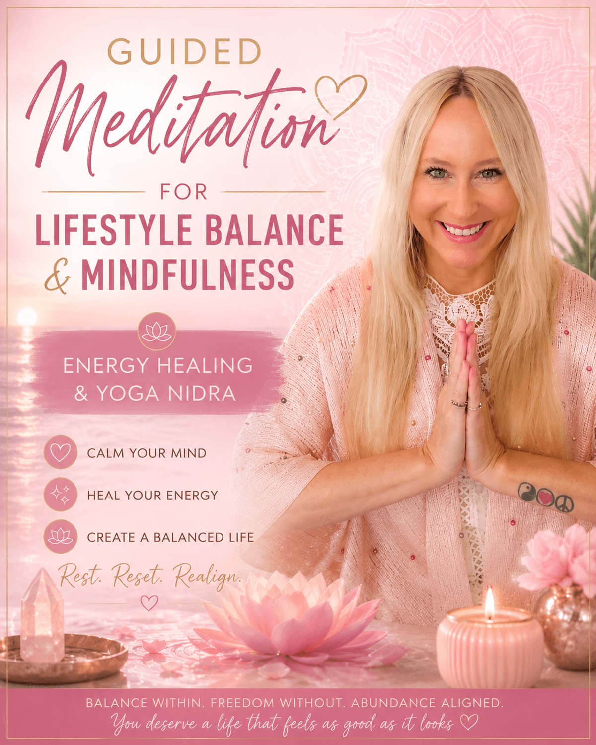 FREE Meditation: Guided Meditation | Yoga Nidra | for Lifestyle Balance & Mindfulness | Featuring Energy Healing & Reiki Distance Healing