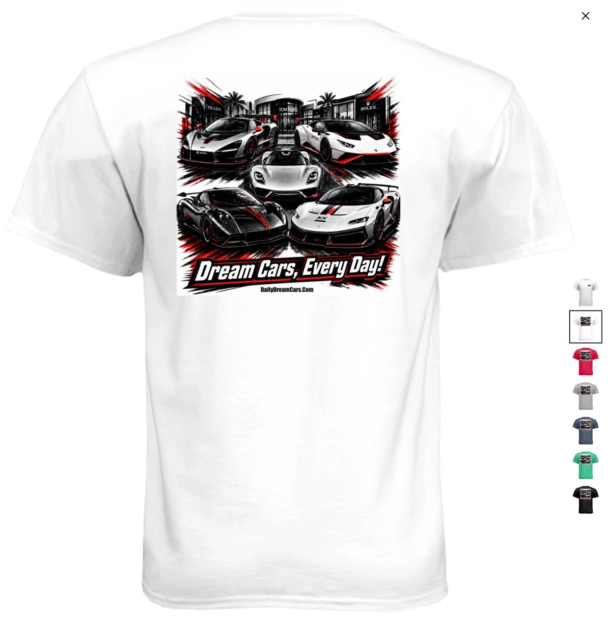 DDC Dream Cars Every Day T-shirt