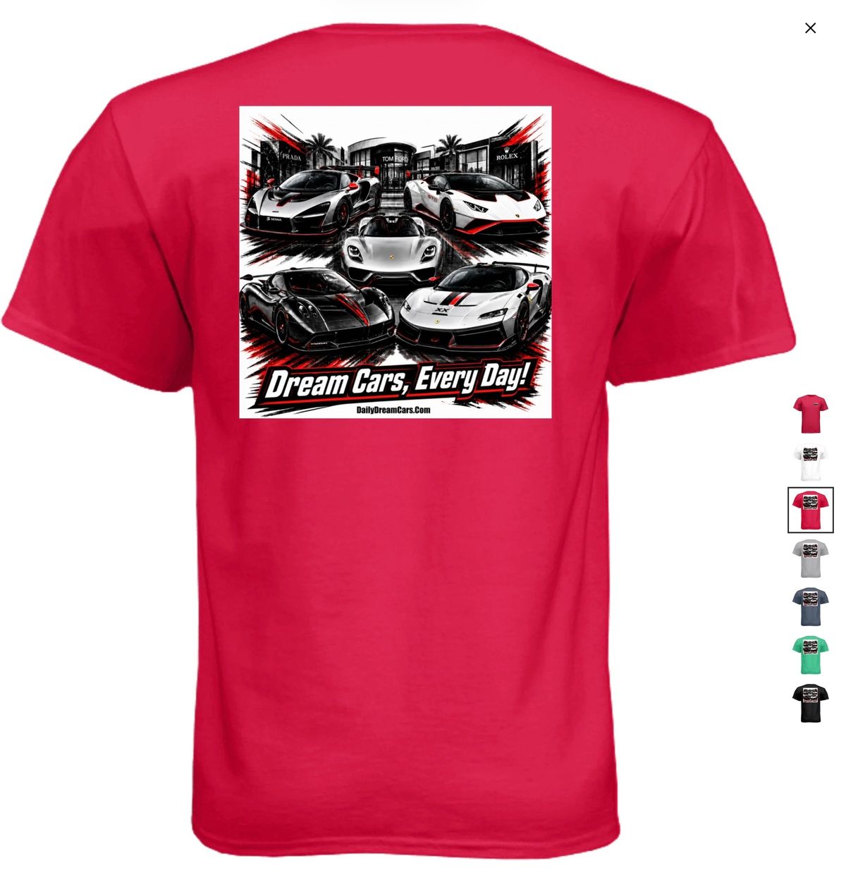 DDC Dream Cars Every Day T-shirt