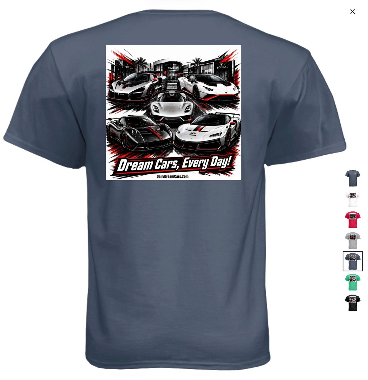 DDC Dream Cars Every Day T-shirt