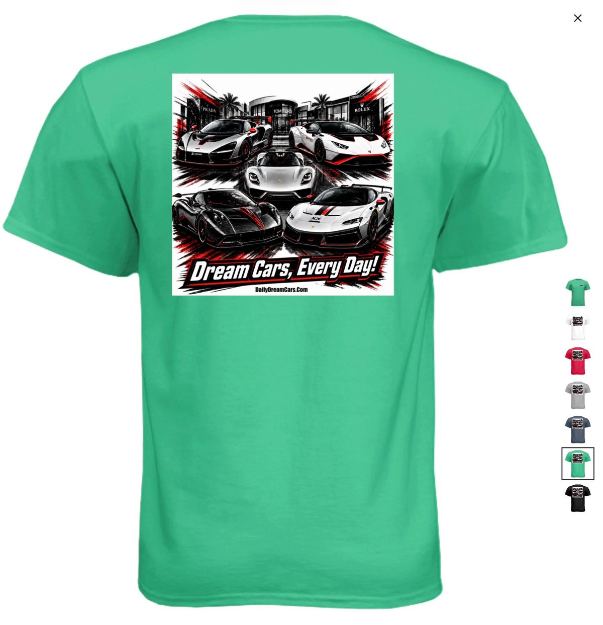 DDC Dream Cars Every Day T-shirt