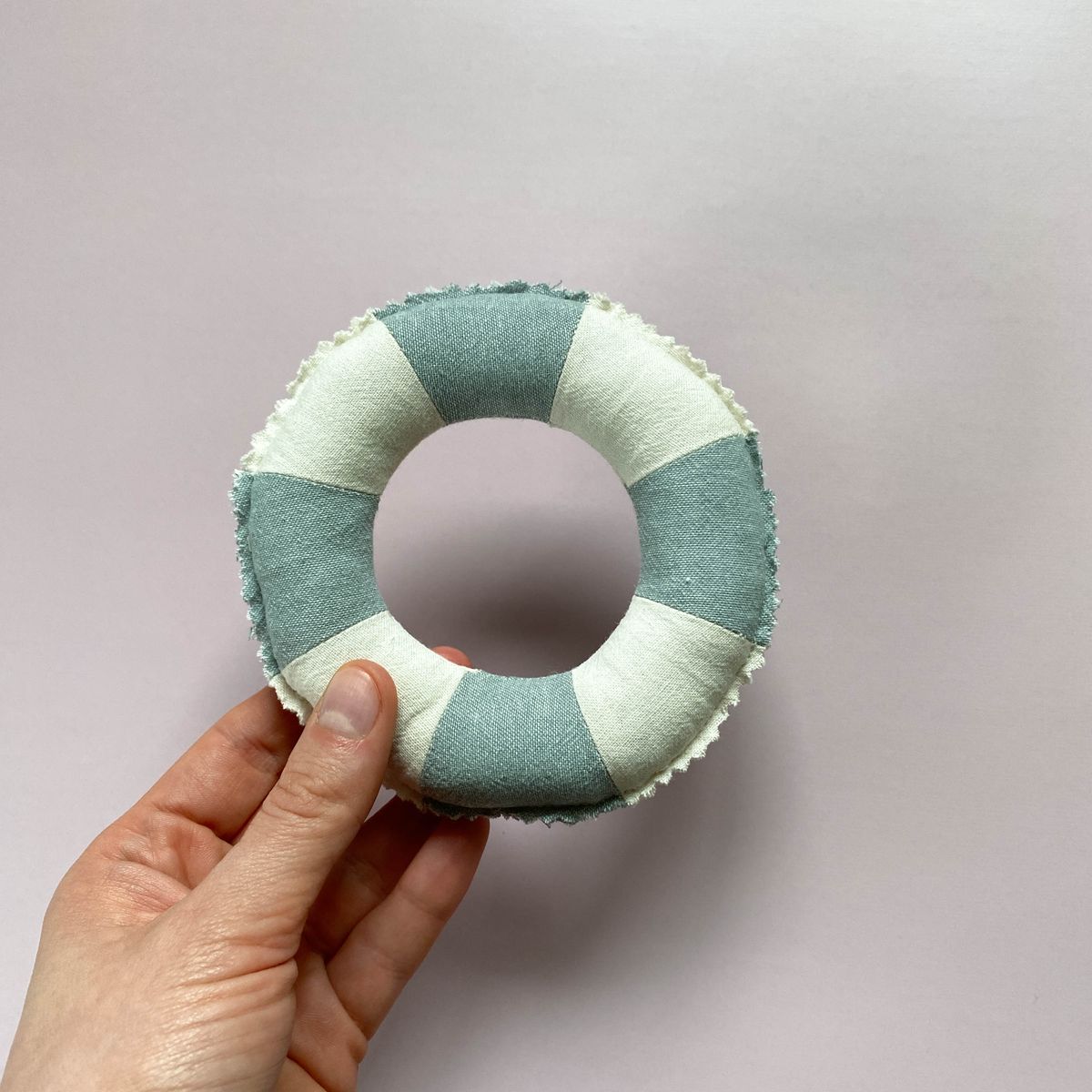 Mini Swim Ring for Dolls & Toys (Free Sewing Pattern PDF)