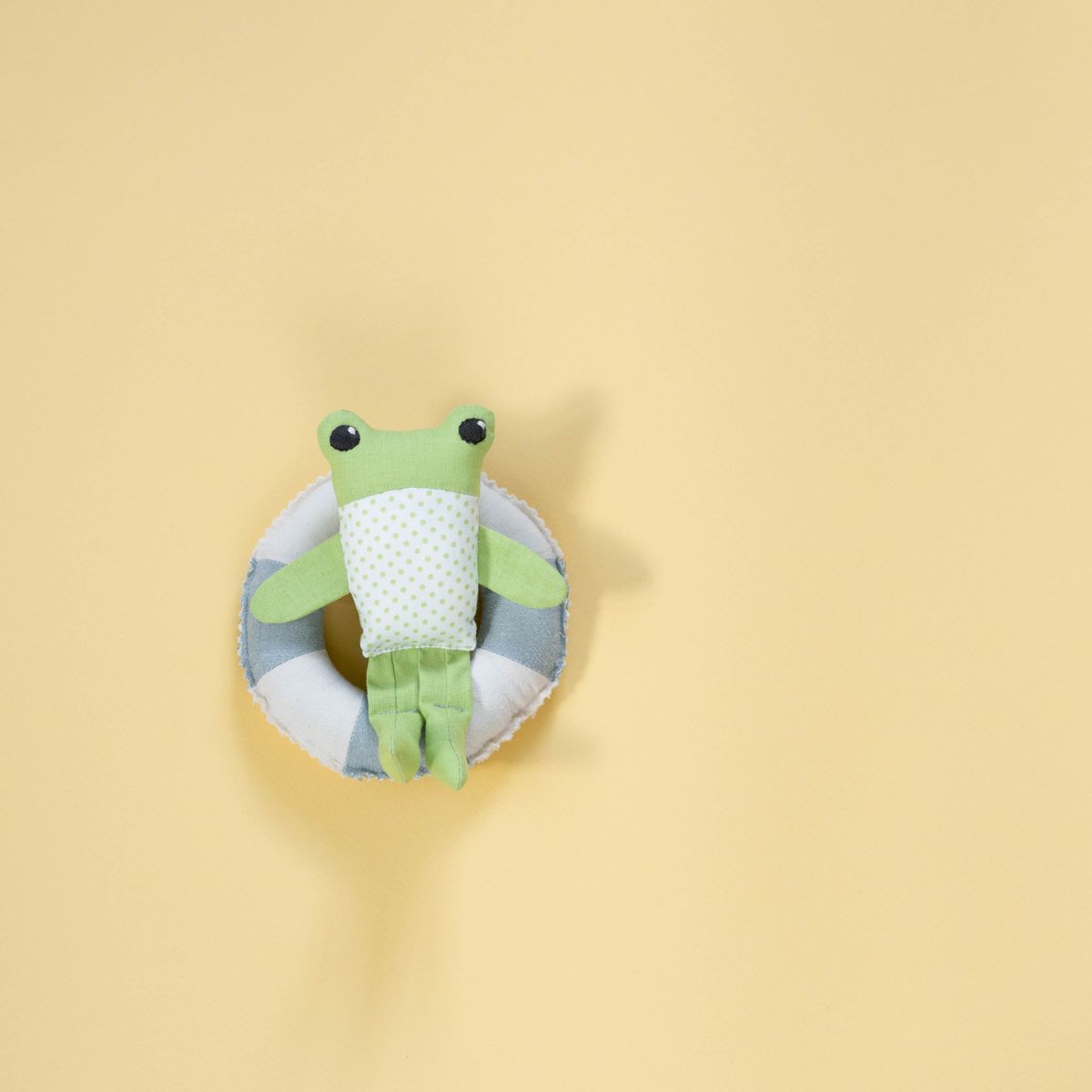 Mini Swim Ring for Dolls & Toys (Free Sewing Pattern PDF)