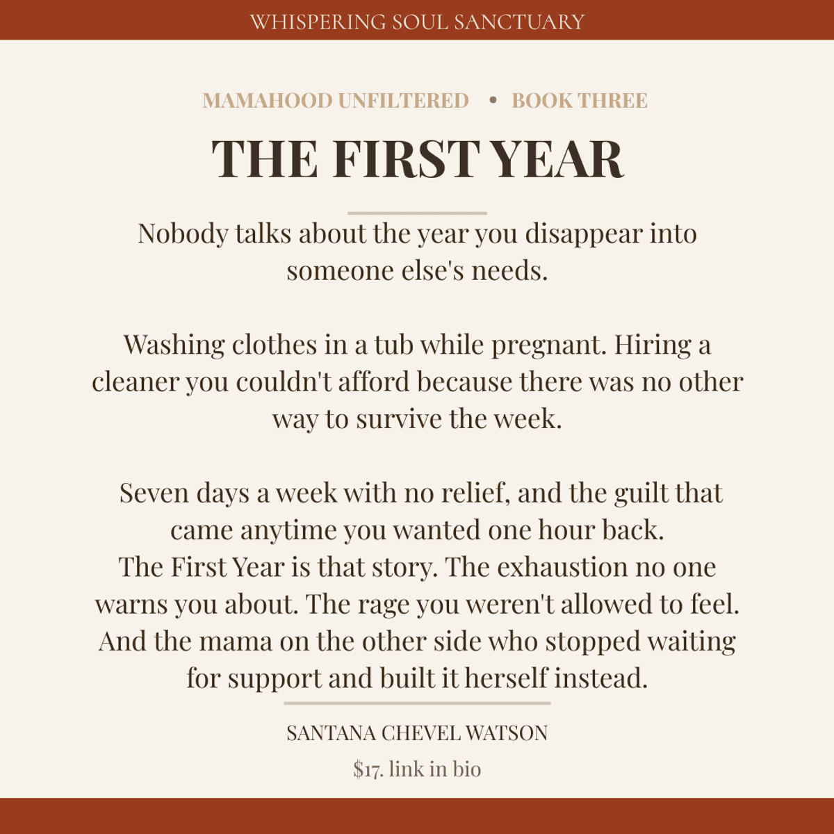 Mamahood Unfiltered · Book 3 - The First Year