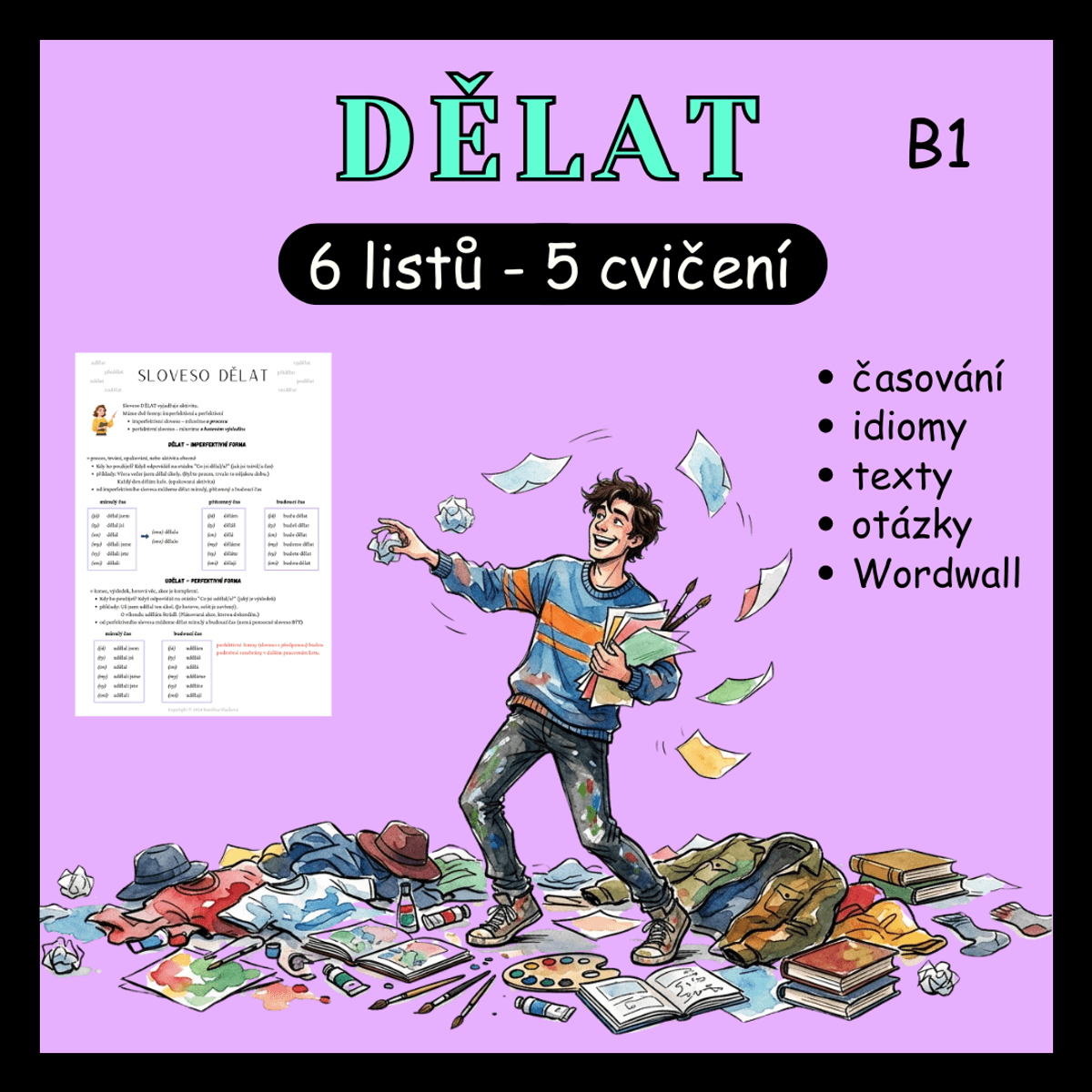 sloveso DĚLAT