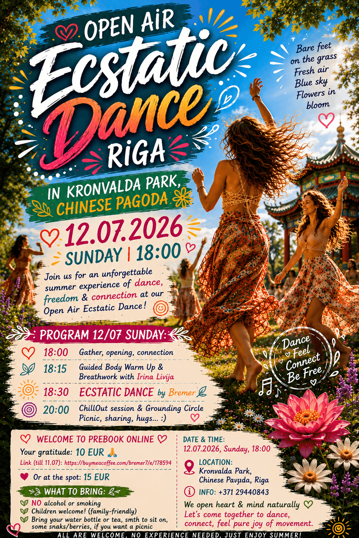 Ecstatic Dance Riga  tickets