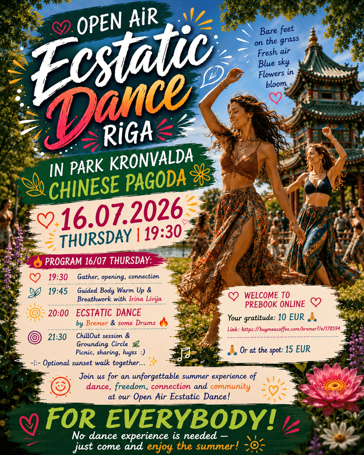Ecstatic Dance Riga  tickets