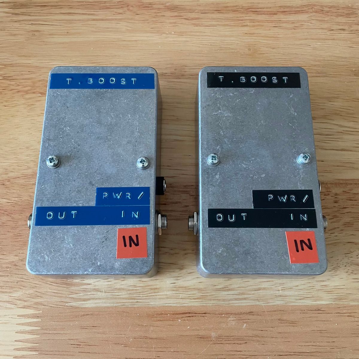 'Orange Label' Replica Treble Booster - British Treble Booster