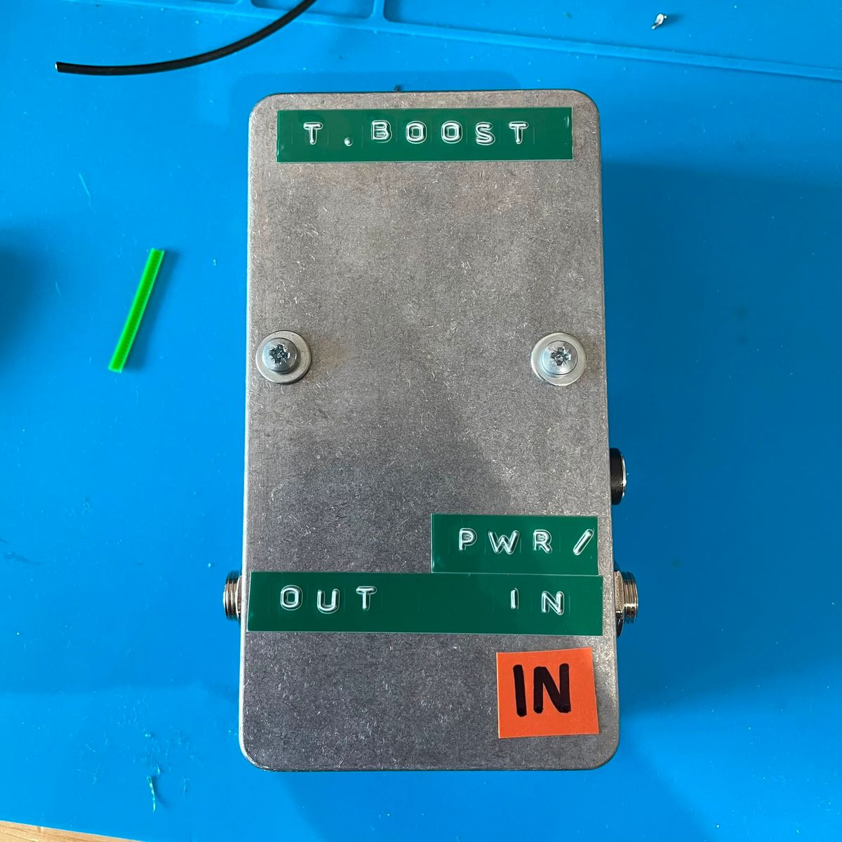 'Orange Label' Replica Treble Booster - British Treble Booster