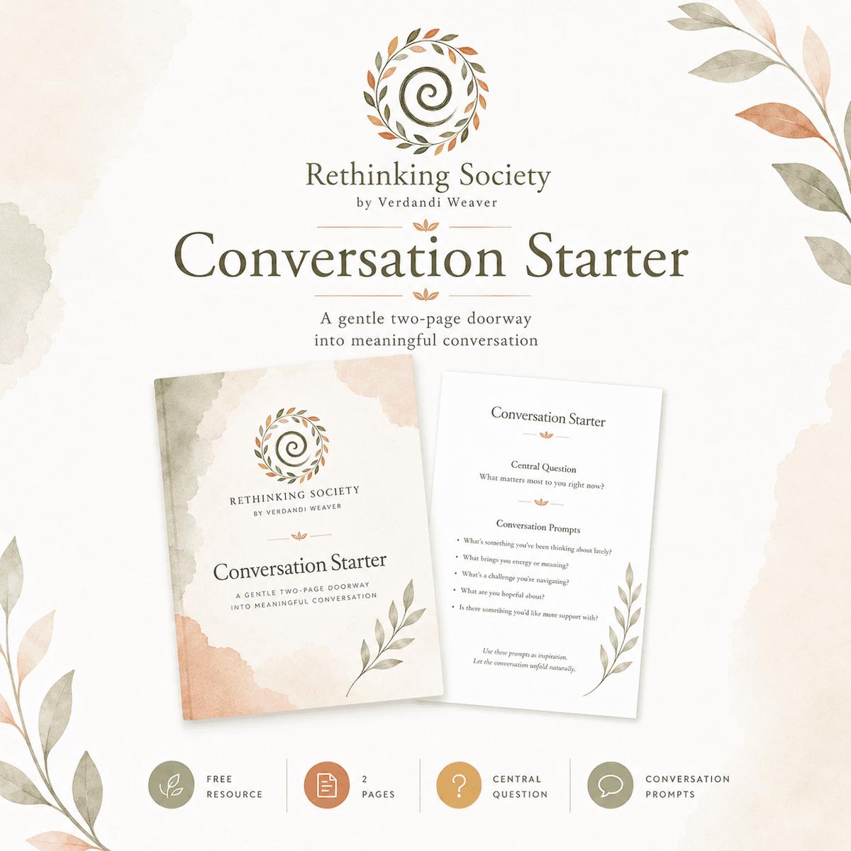 Free Conversation Starter Pack · Episode 2