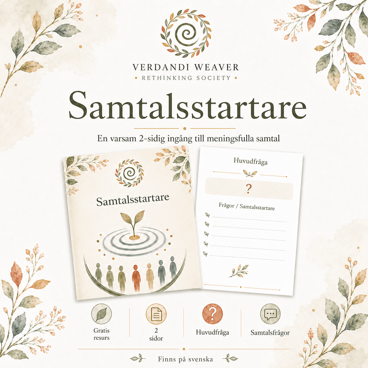 Gratis Samtalsstartare | Avsnitt 3