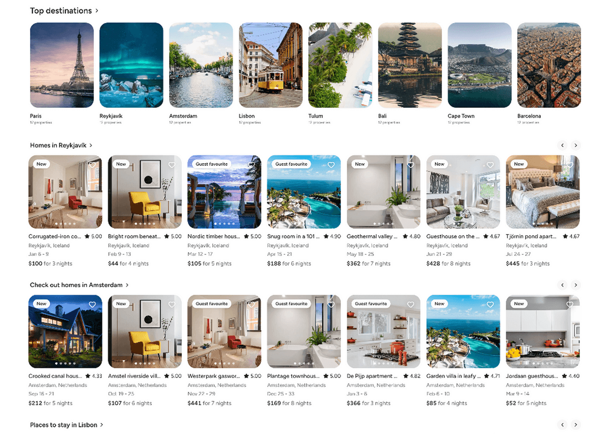 Staybnb — Full-Stack Airbnb Clone (Next.js + Admin + API Source Code)