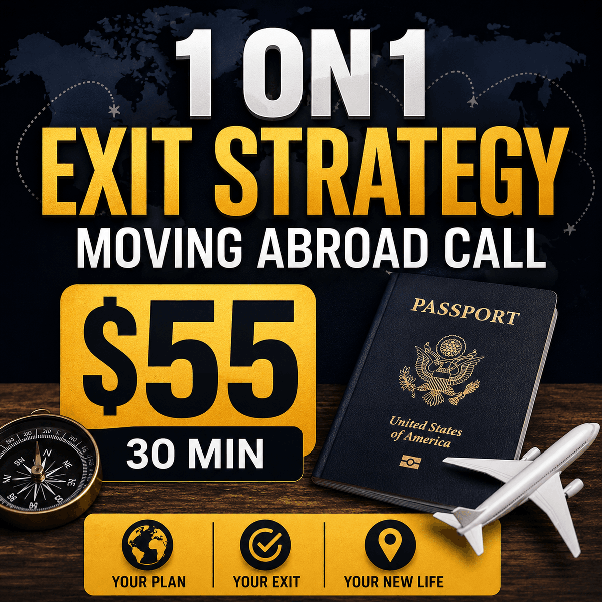 1-on-1 Exit Strategy Call (30 Min)