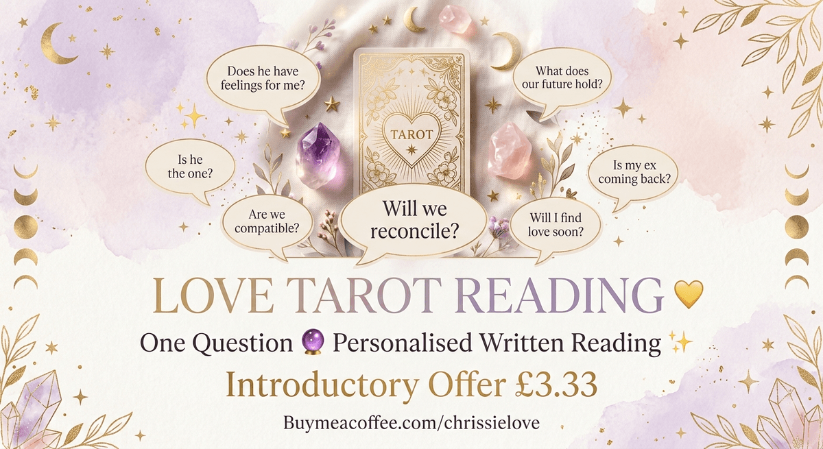 Love Tarot Reading | Limited Offer £3.33