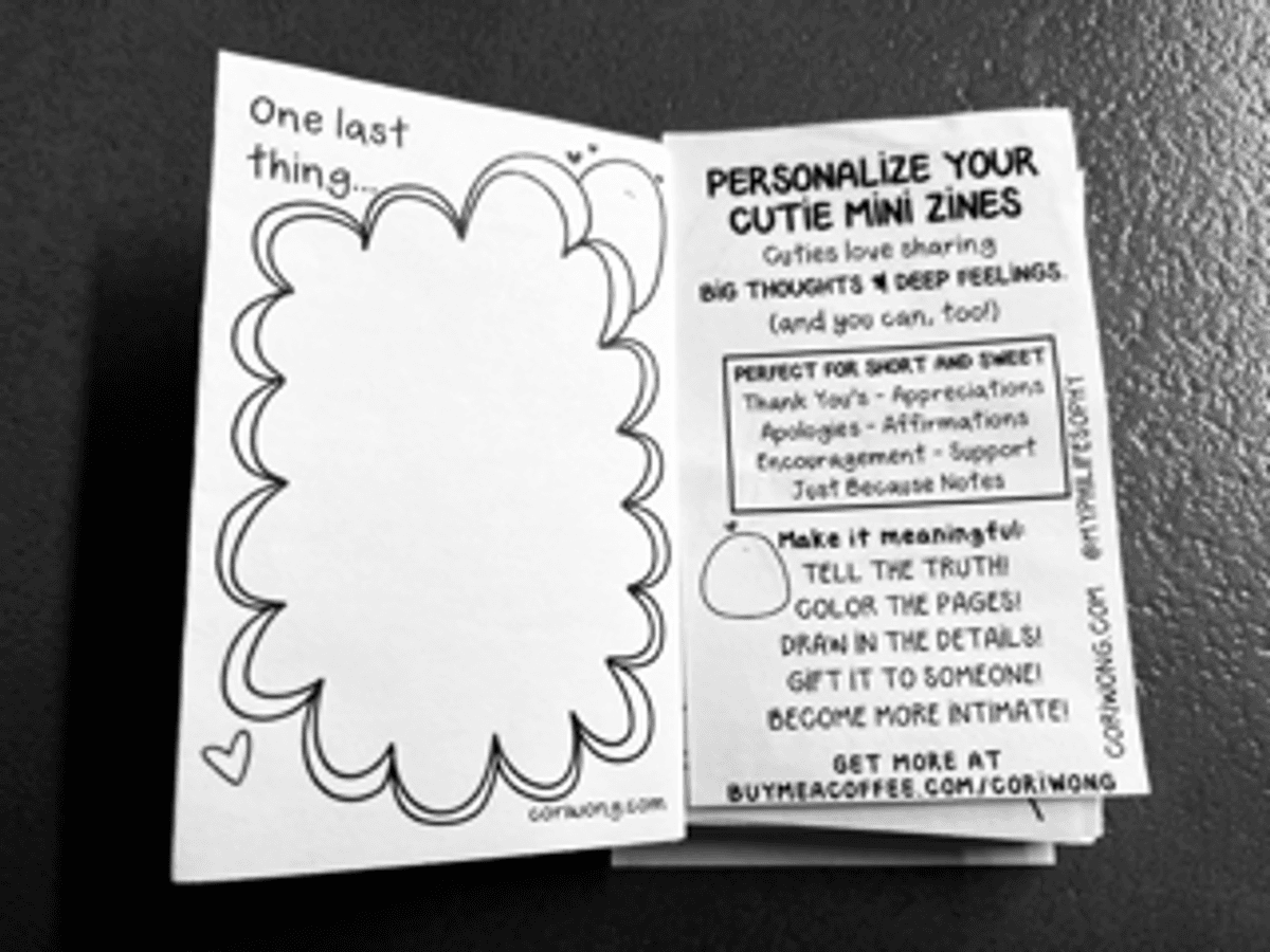 Cutie Mini Zine (digital download)