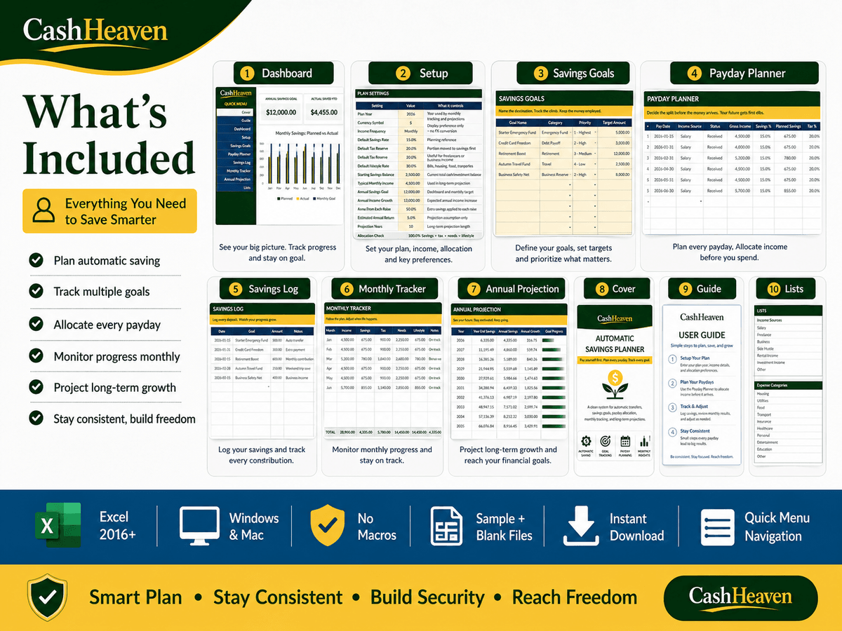 Automatic Savings Planner