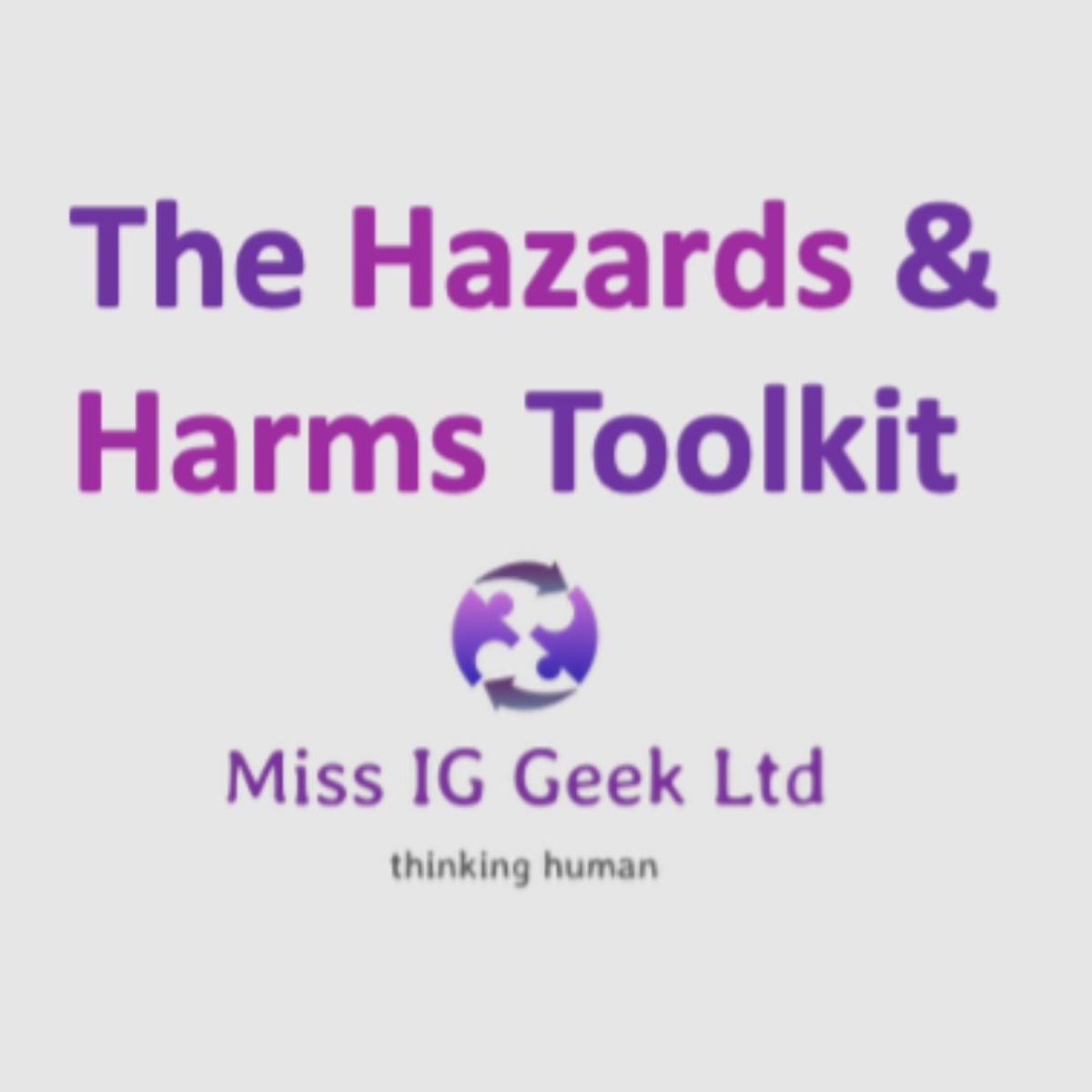 Hazards & Harms Toolkit