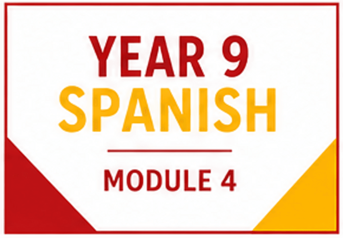 Year 9 Spanish Module 4 Jóvenes en acción (Viva) - ALL Units