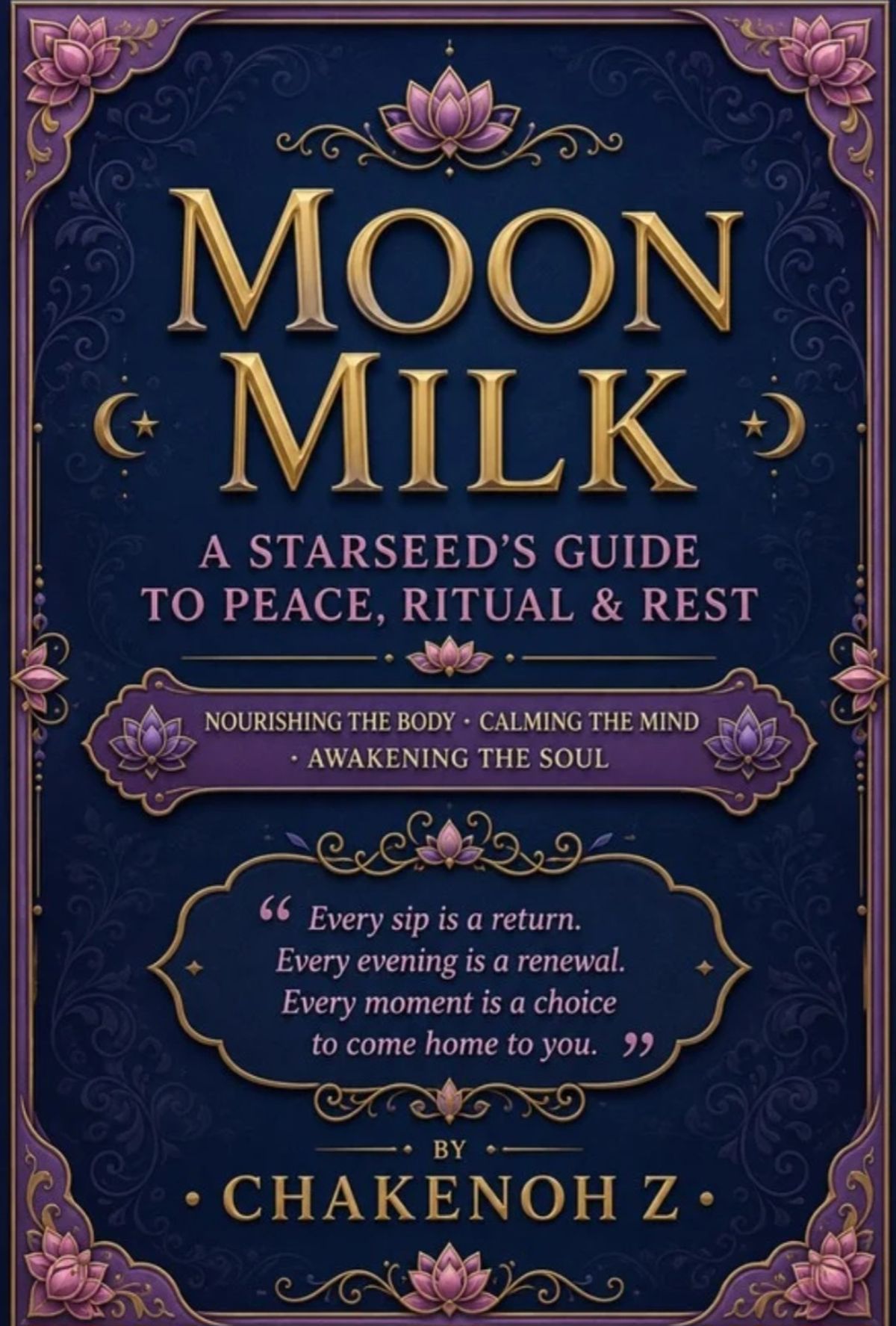 "Moon Milk: A Starseed's Guide" Infographic E-book🌸