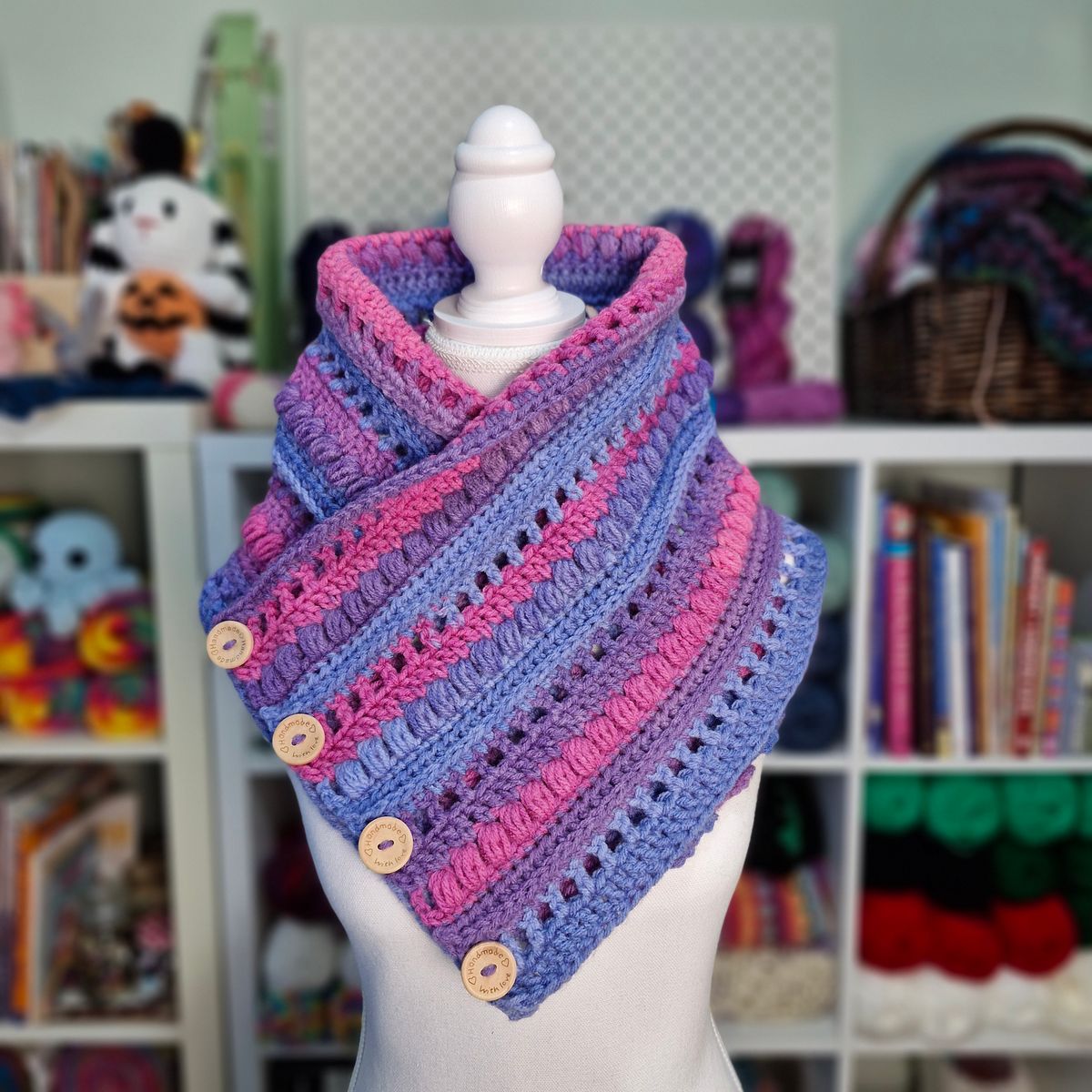 Kindred Spirits Cowl - digital crochet pattern only