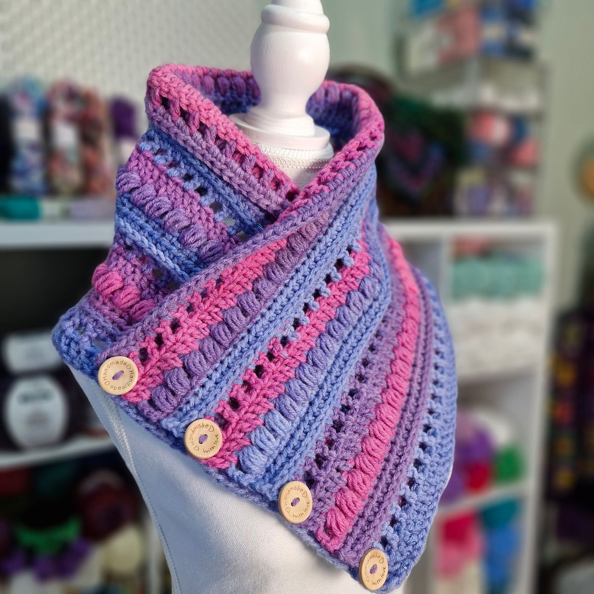 Kindred Spirits Cowl - digital crochet pattern only