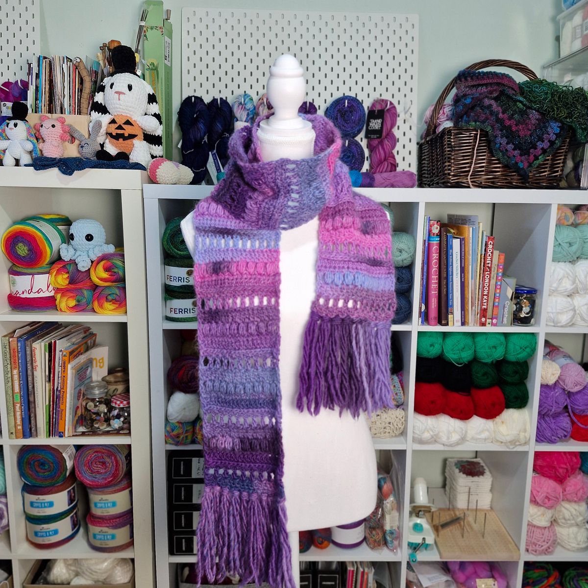 Kindred Spirits Scarf - digital crochet pattern only