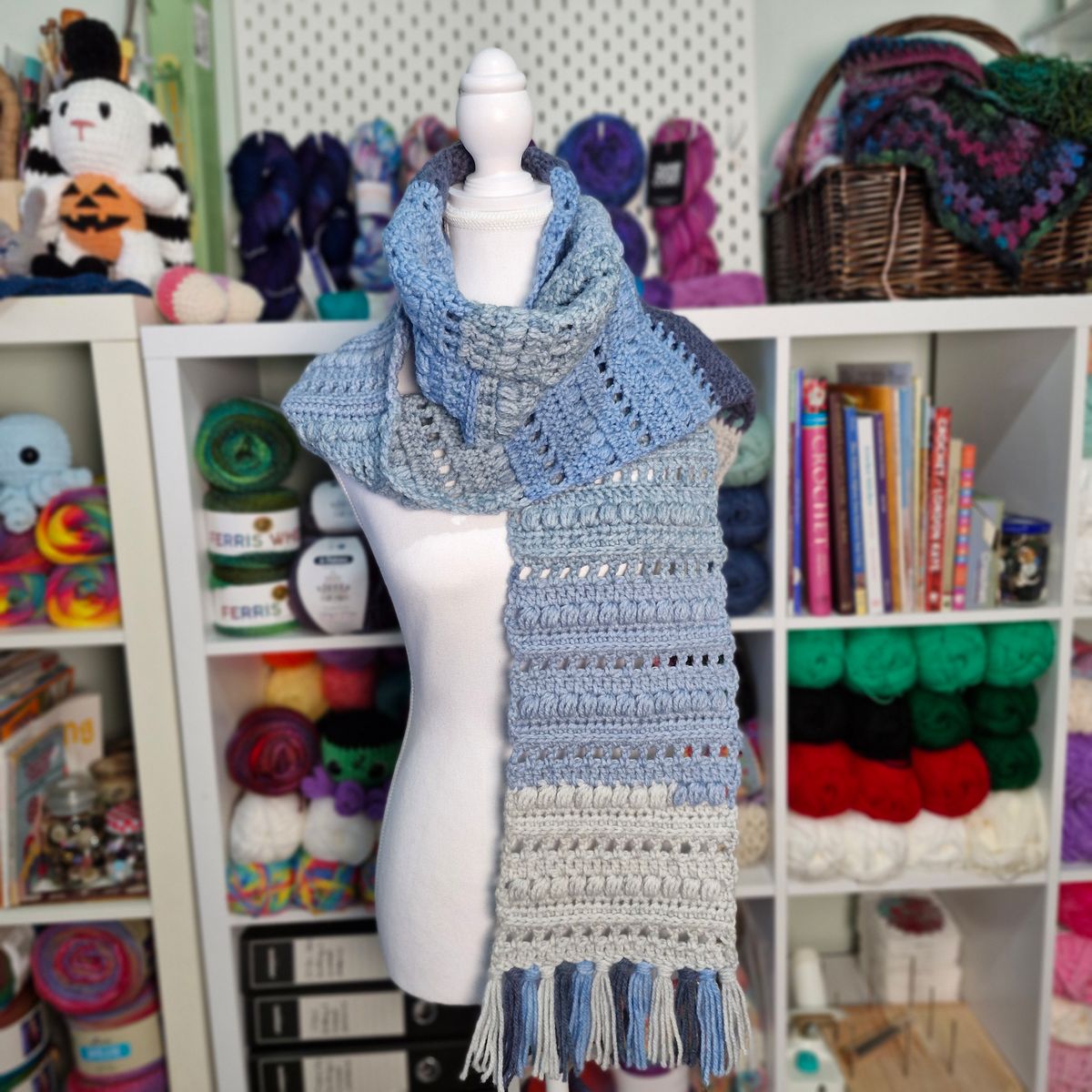 Kindred Spirits Scarf - digital crochet pattern only