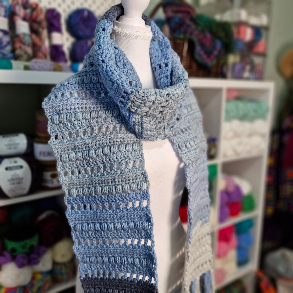 Kindred Spirits Scarf - digital crochet pattern only