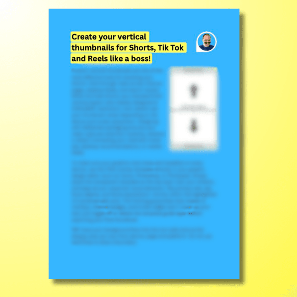 Vertical Thumbnail Guide & Template