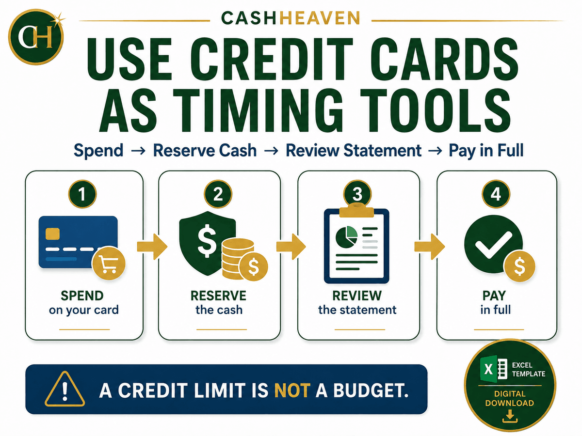 Credit Card Cash-Flow Tracker - Excel Template