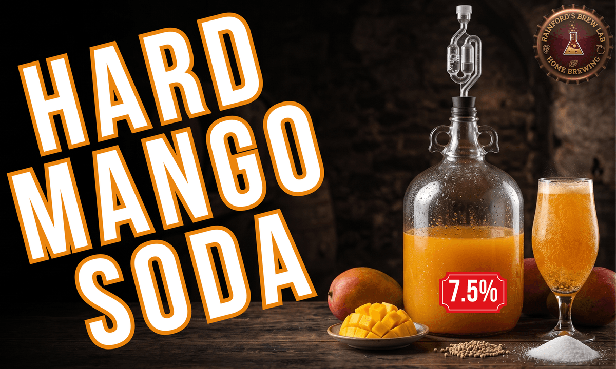 Hard Mango Soda (Mango Made Wine)