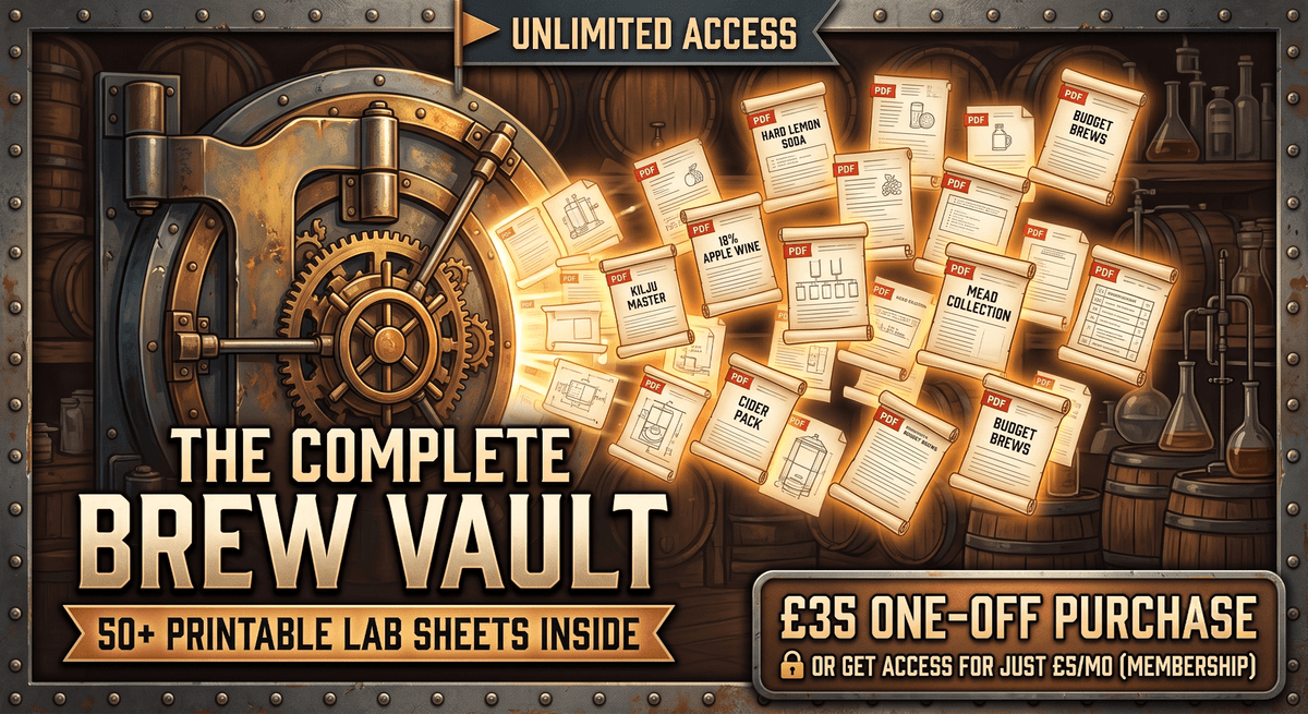 The Complete Brew Vault (50+ Printable Lab Sheets)
