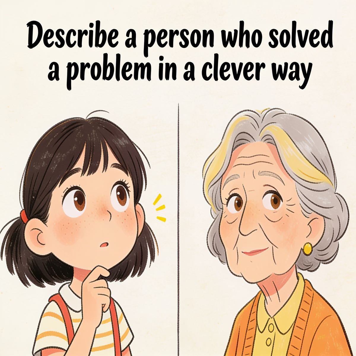 IELTS Speaking Part 2 – Describe a person who solved a problem in a clever way