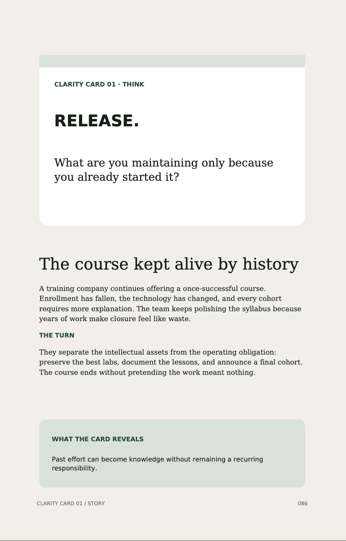 Clarity: What to Remove to Make Room for What Matters [Digital Book]