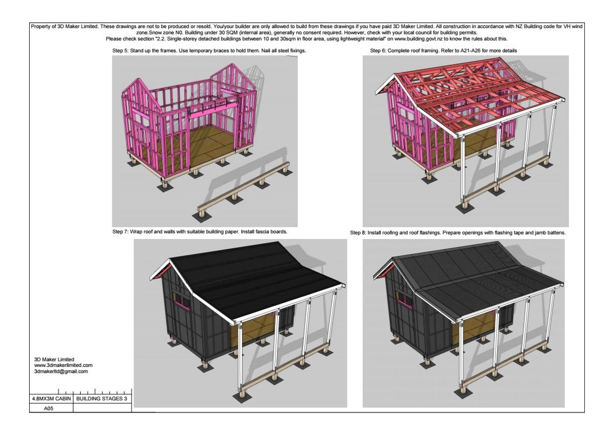 FREE Concept Plan | 4.8m x 3.0m Weatherboard Cladding