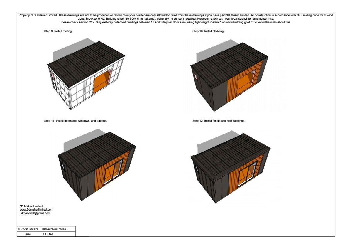 FREE Concept Plan | 5.2x2.8m Plywood & Batten Cladding