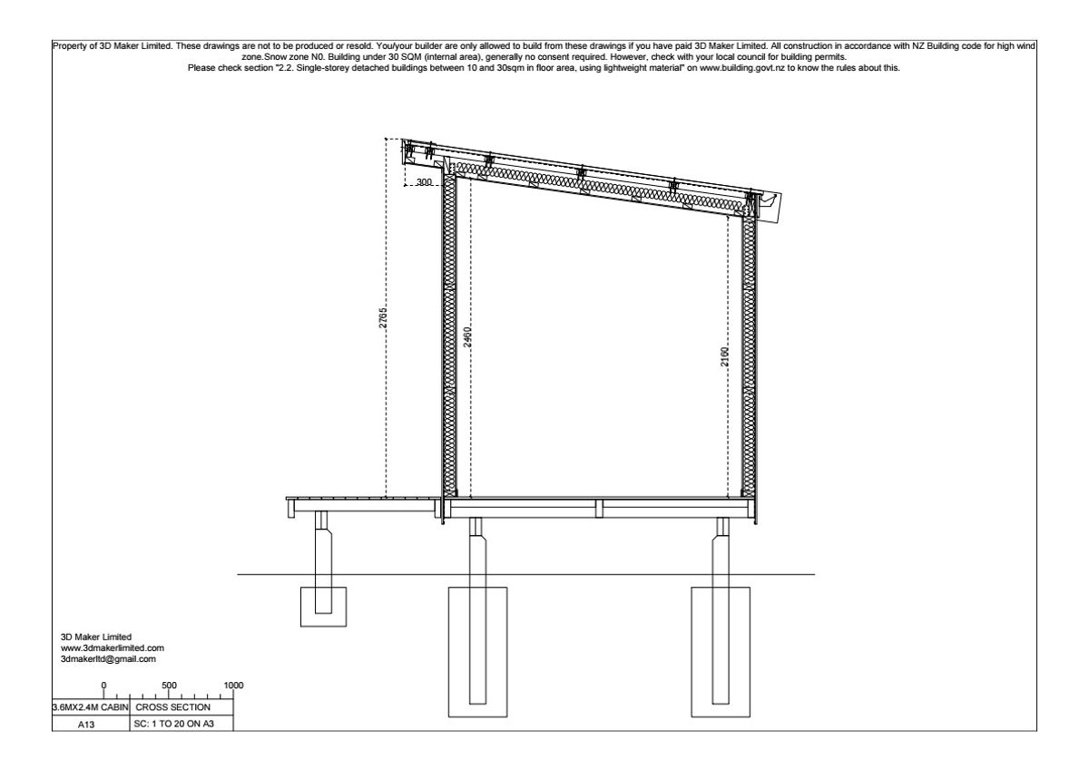 FREE Concept Plan | 3.6x2.4m Plywood & Batten Cladding