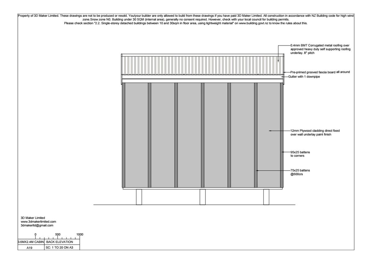 FREE Concept Plan | 3.6x2.4m Plywood & Batten Cladding