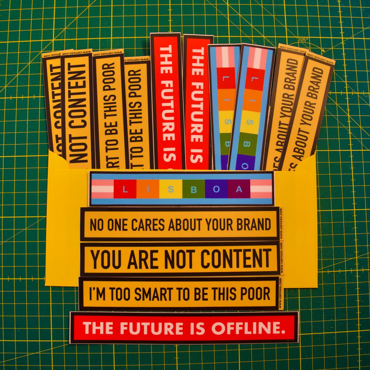🟡 ALL THE STICKERS by [carrozo]