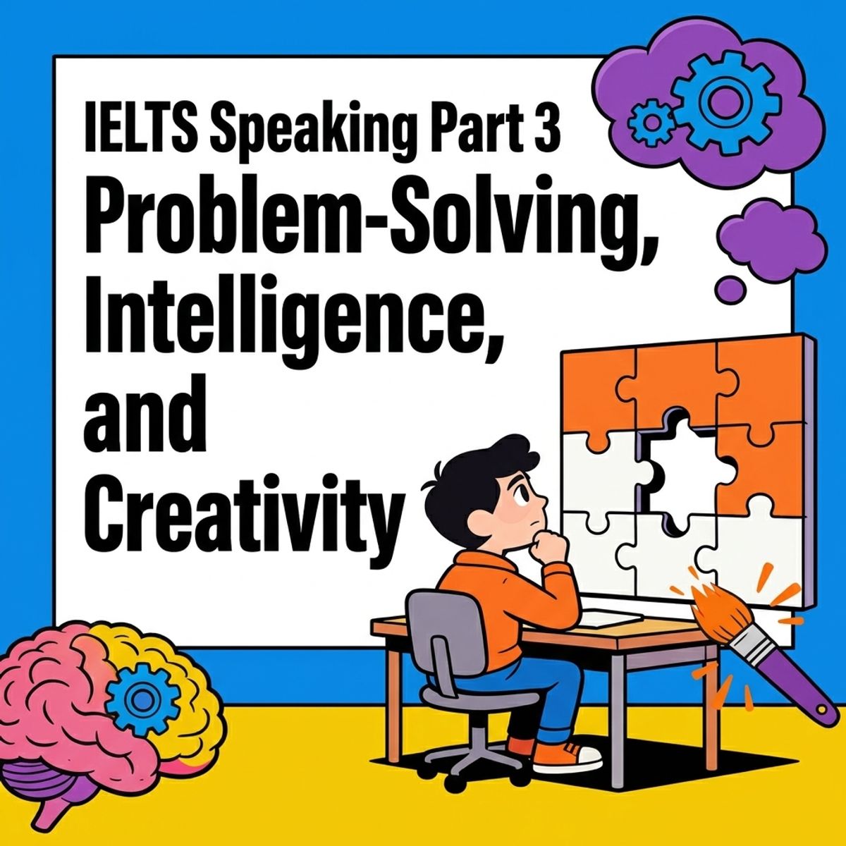IELTS Speaking Part 3 – Problem-Solving, Intelligence, and Creativity