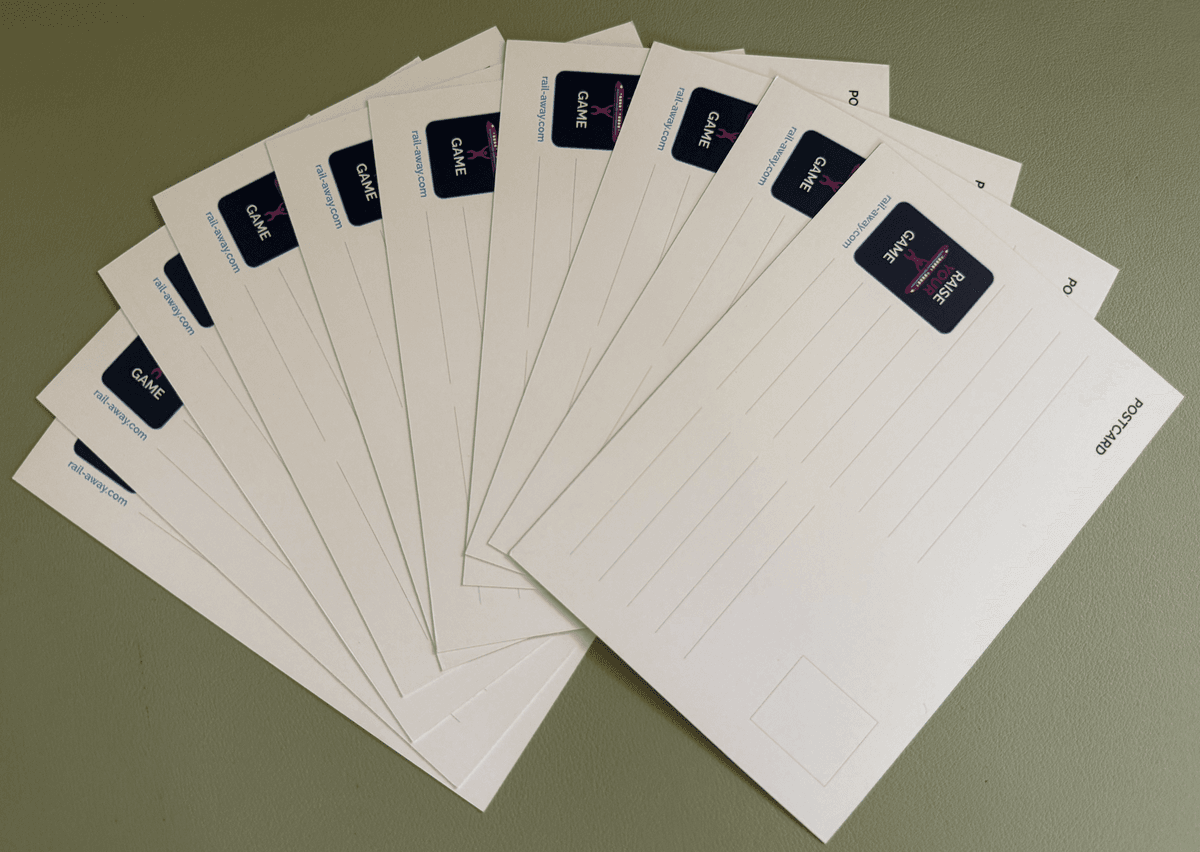 Postcard Collection: 10 Inspiring Journeys across Europe (Shipping Included)