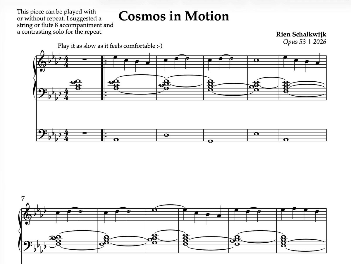 Cosmos in Motion | Opus 53 | Rien Schalkwijk