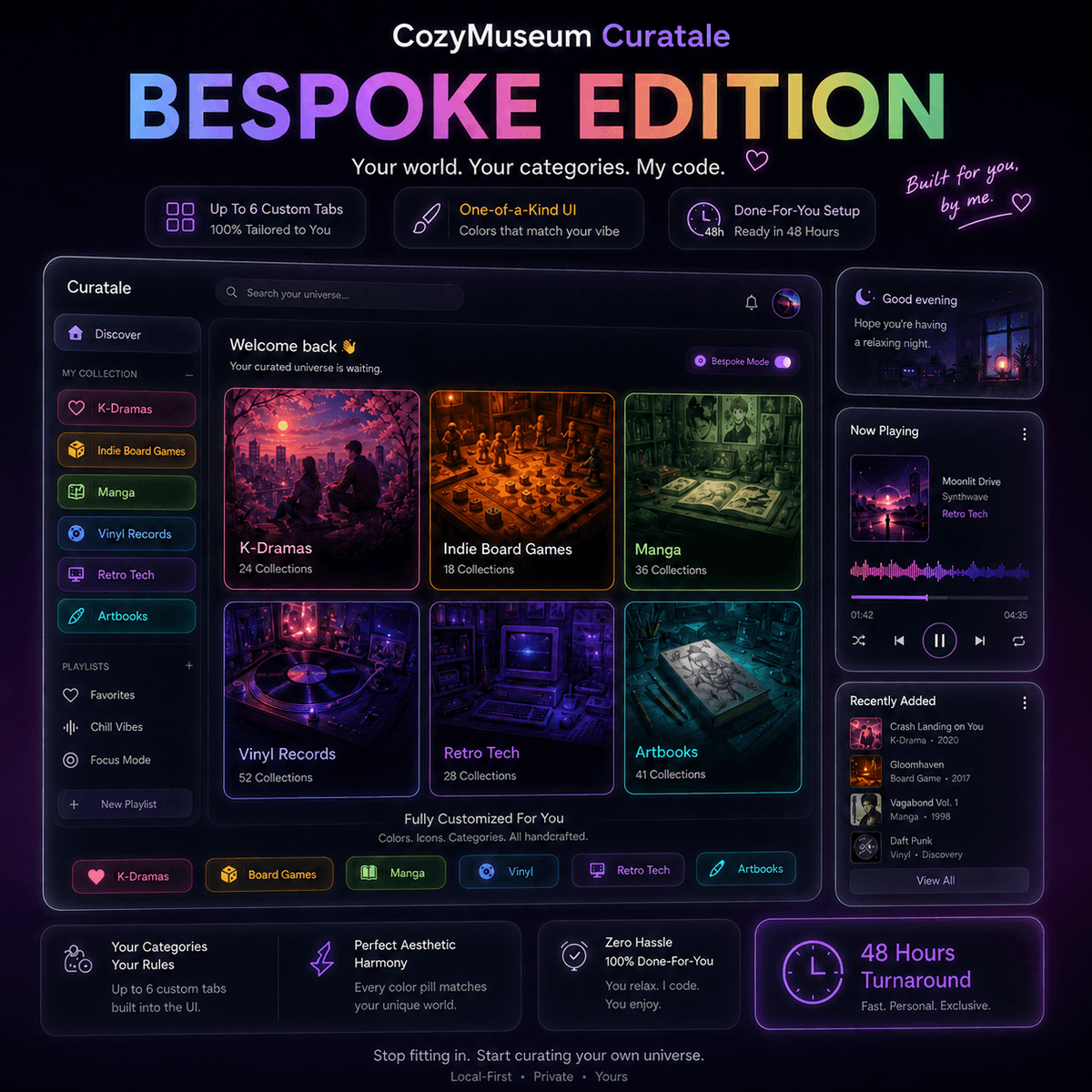 CozyMuseum Curatale: Bespoke Edition