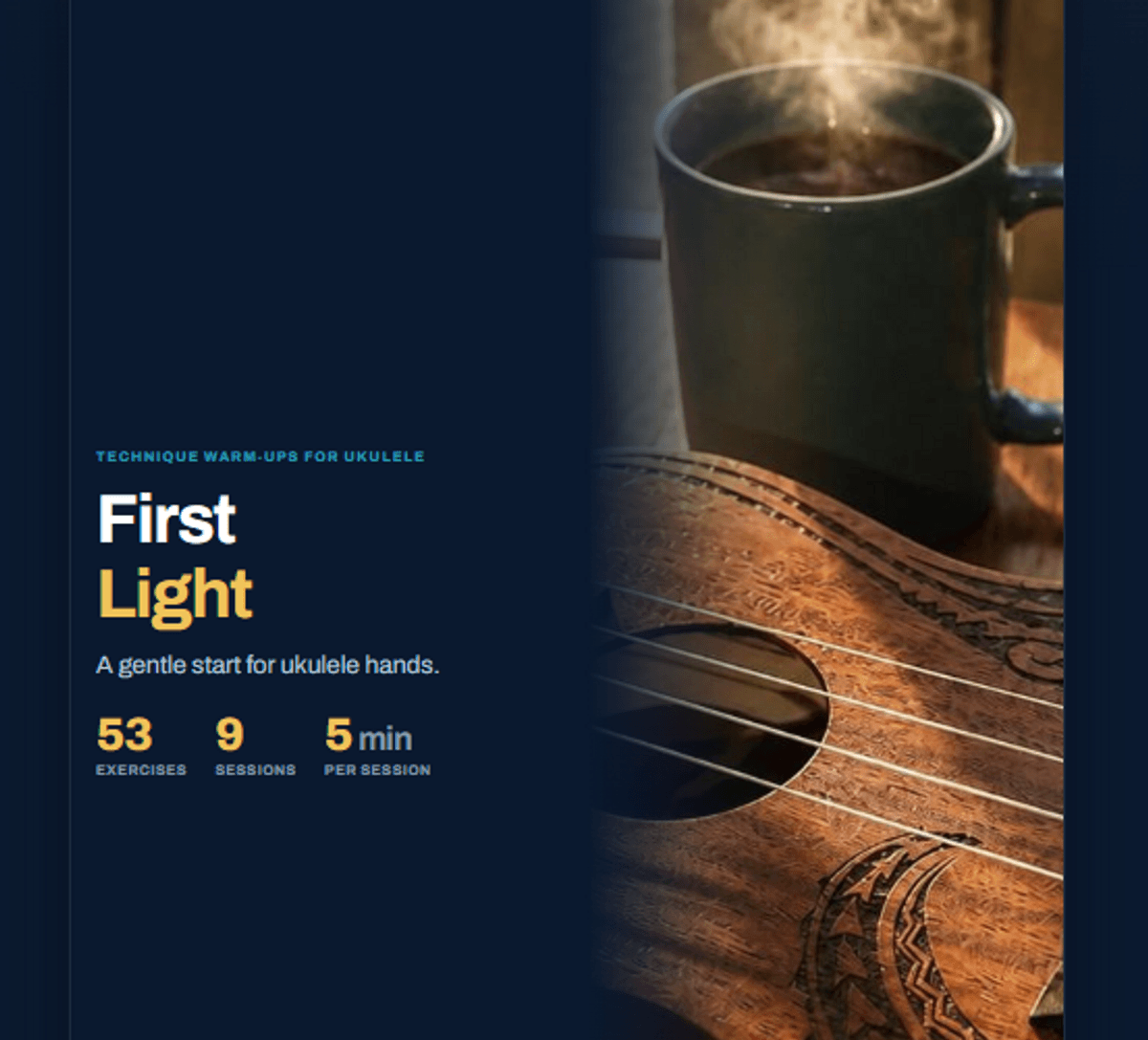 First Light: A Beginner Ukulele Practice Book