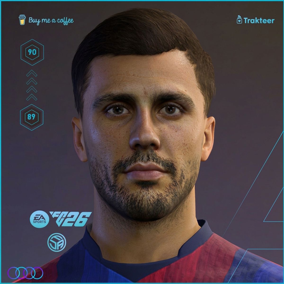 [FC 26] Rodrigo Hernández - FC Barcelona > TU 1.6.6
