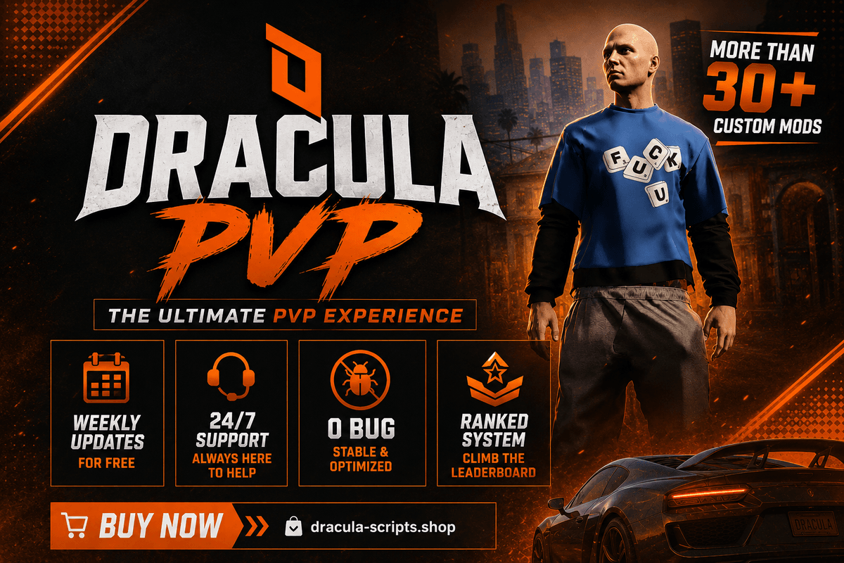 Dracula PVP — The Ultimate FiveM PvP Server