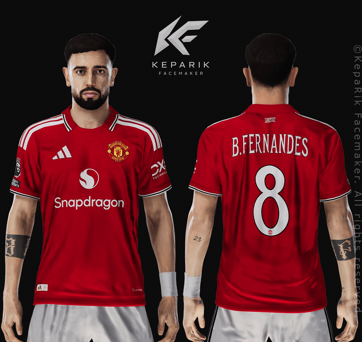 [PES 2021/FL26] Bruno Fernandes + Tattoo