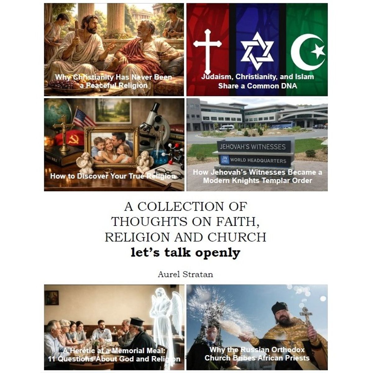 eBook: SIX THOUGHTS (AND STORIES) ON FAITH, RELIGION, AND CHURCH